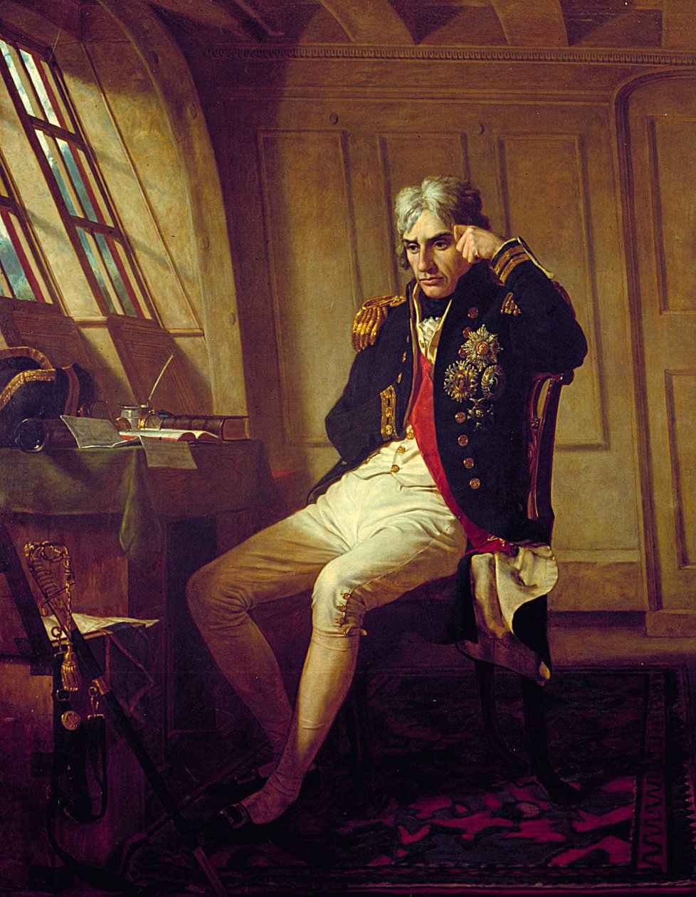 Porträt von Nelson von Charles Lucy