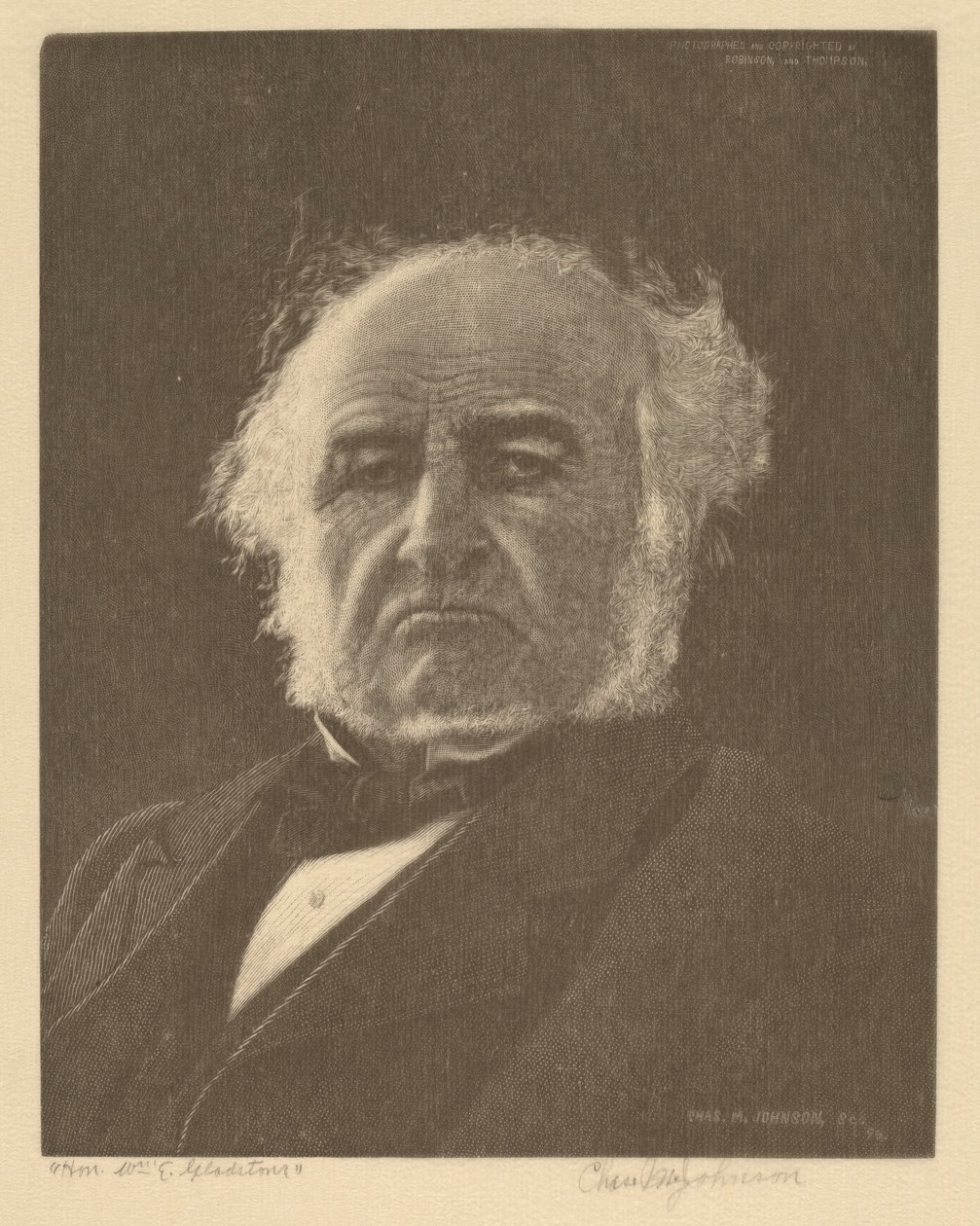 William Gladstone von Charles M. Johnson