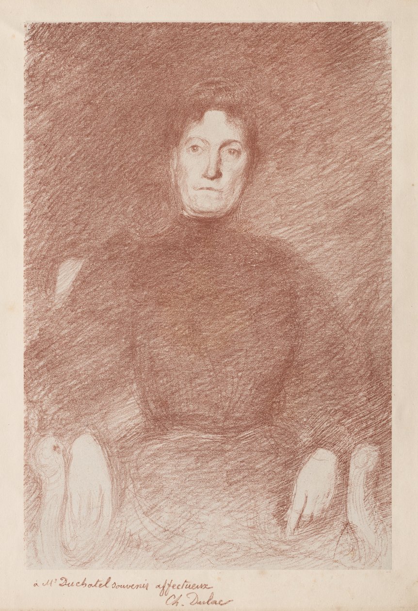 Sitzende Frau von Charles Marie Dulac