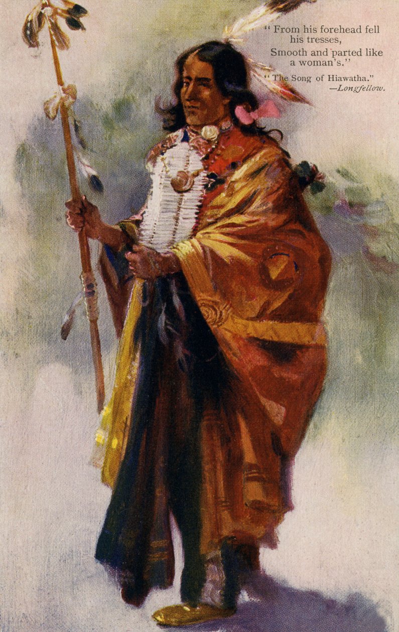 Hiawatha von Charles Marion Russell