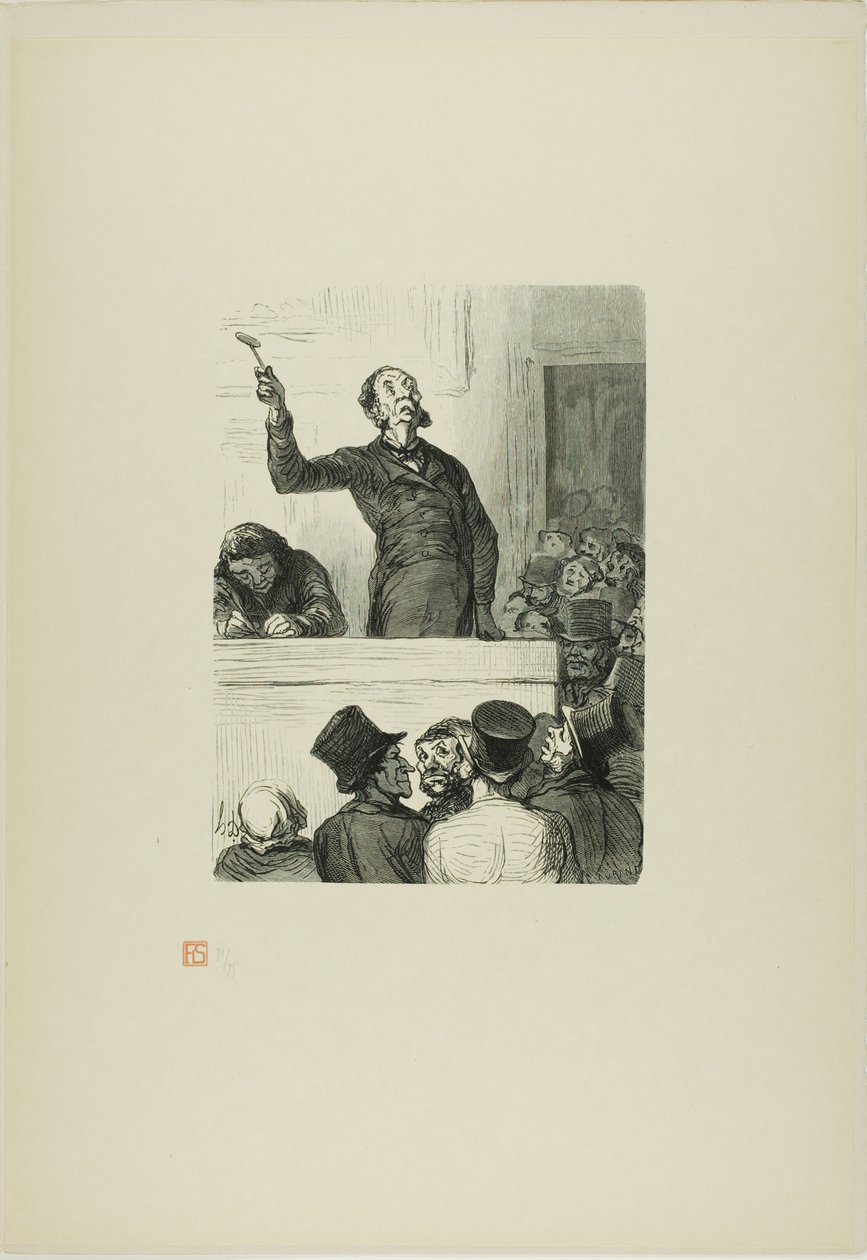 Das Auktionshaus: Der Auktionator von Charles Maurand