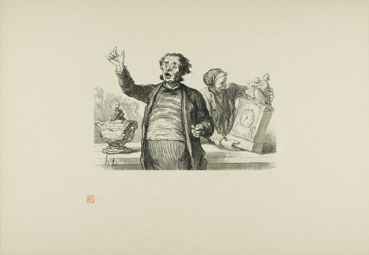 Das Auktionshaus: Der Auktionator von Charles Maurand