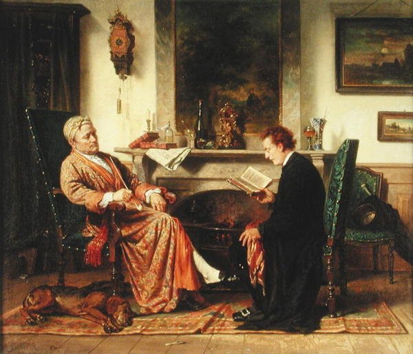 Das Lesen von Charles Meer Webb