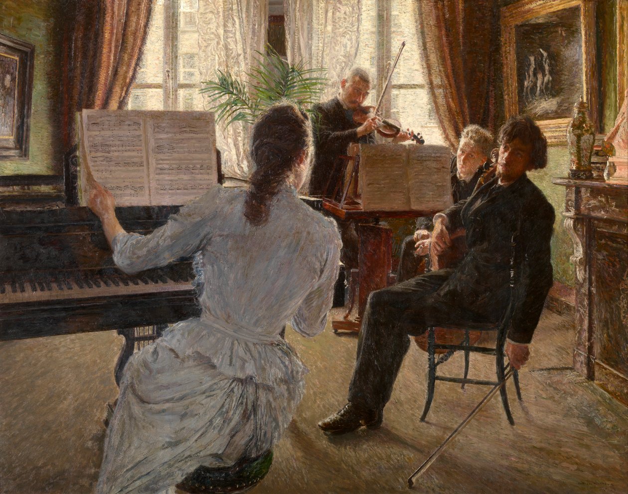 Das Quartett von Charles Mertens