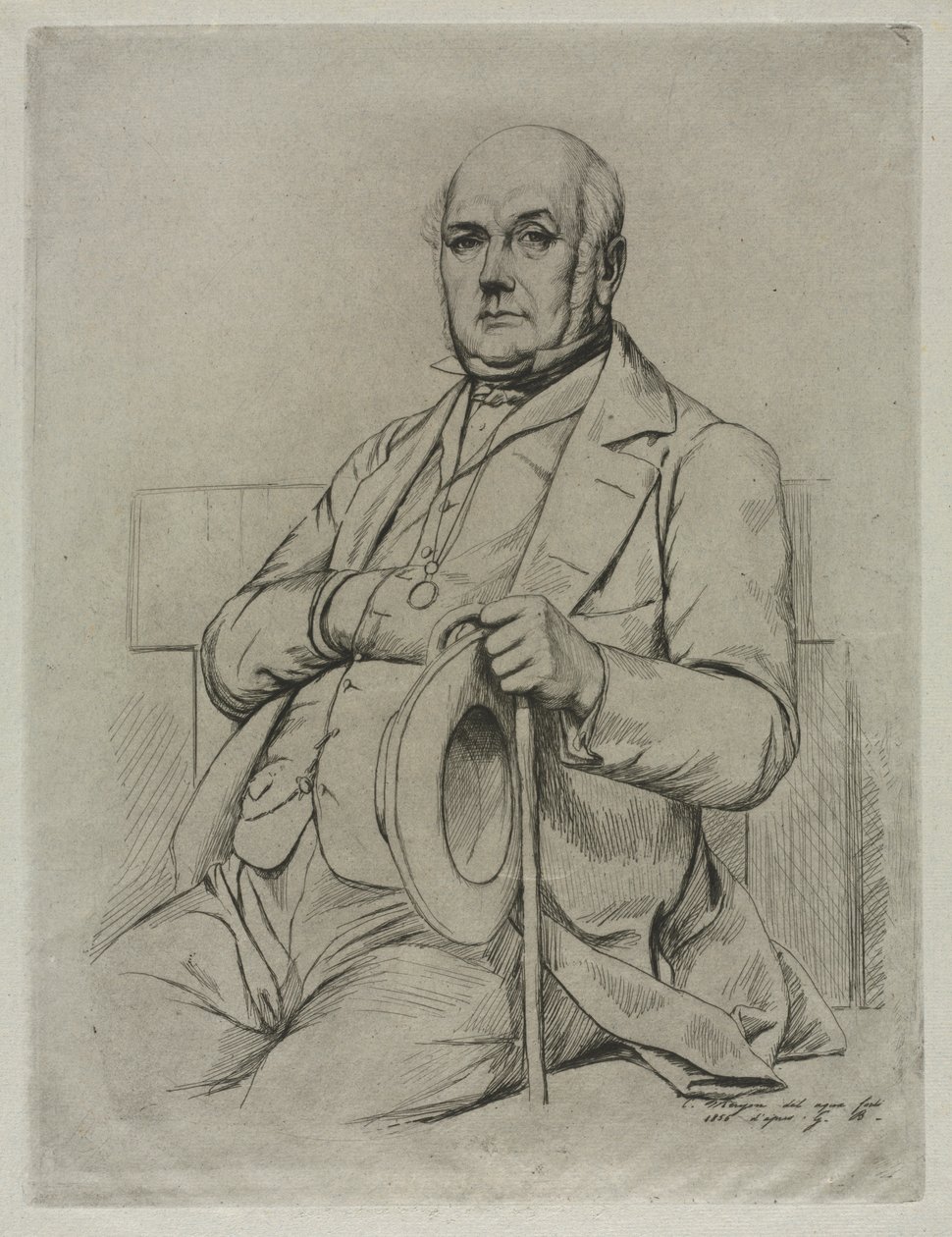 Casimir Le Conte von Charles Meryon