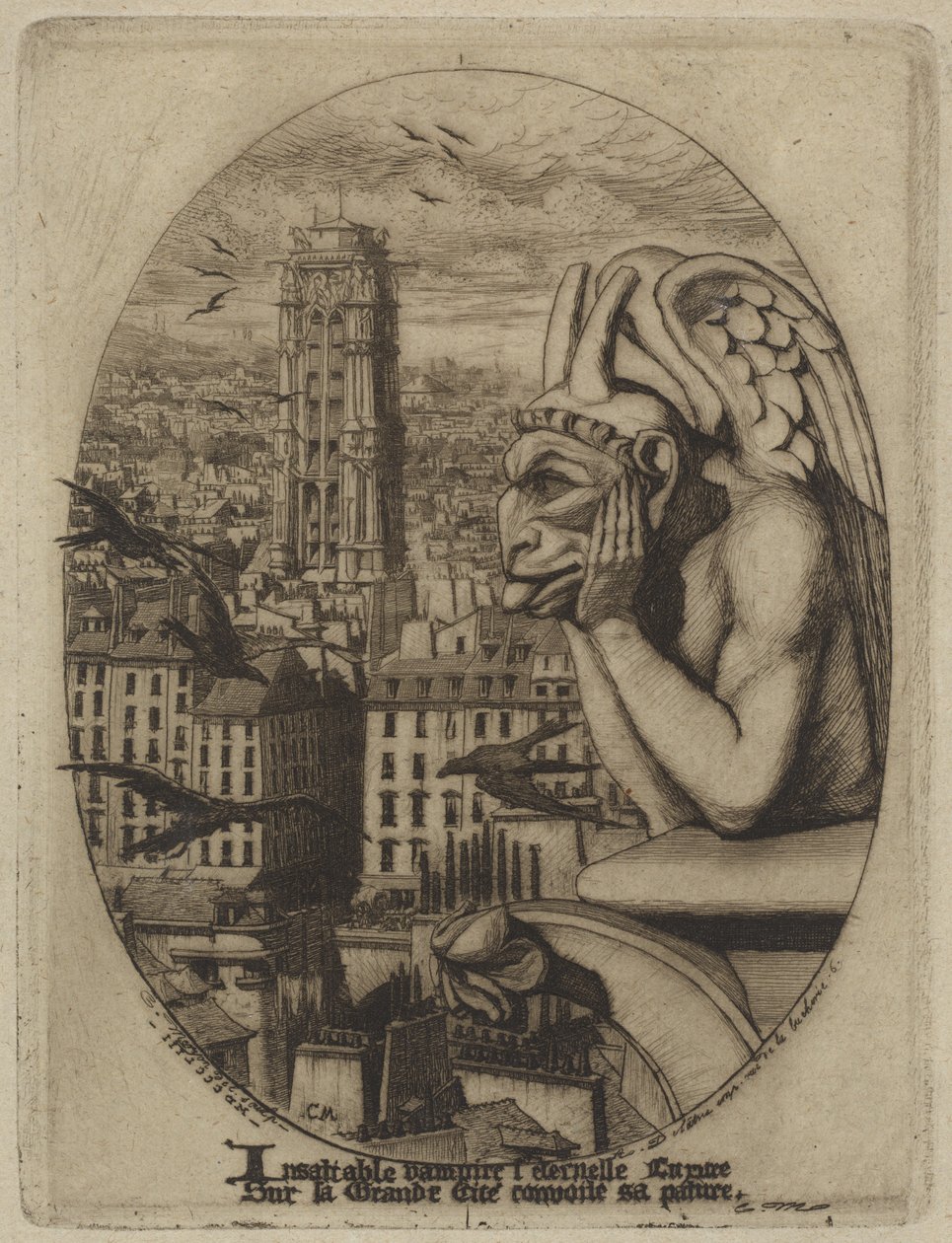 Der Vampir von Charles Meryon