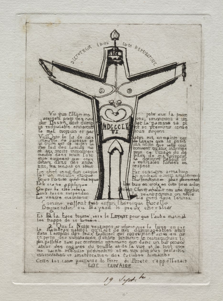 Mondgesetz von Charles Meryon