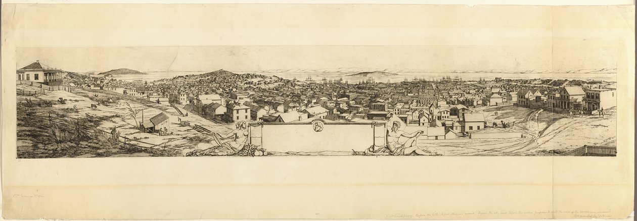 San Francisco von Charles Meryon
