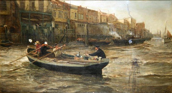 Endlich zu Hause! von Charles Napier Hemy