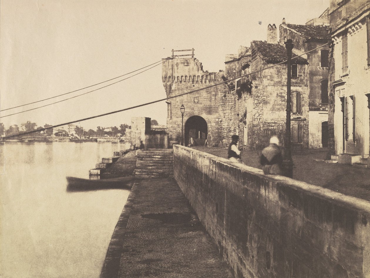 Arles, Porte des Châtaignes, 1852 von Charles Nègre