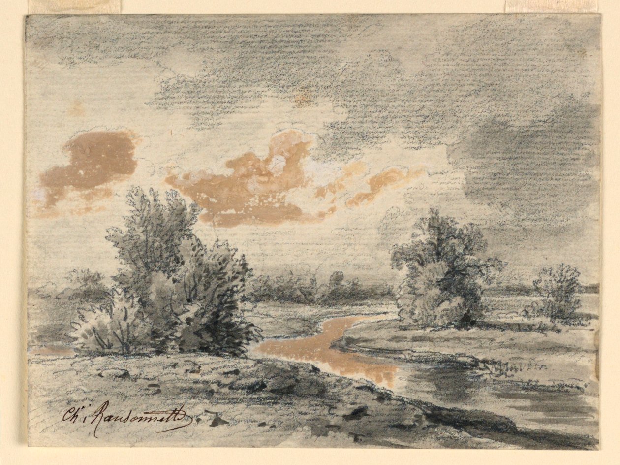 Landschaft von Charles Nicolas Ransonnette