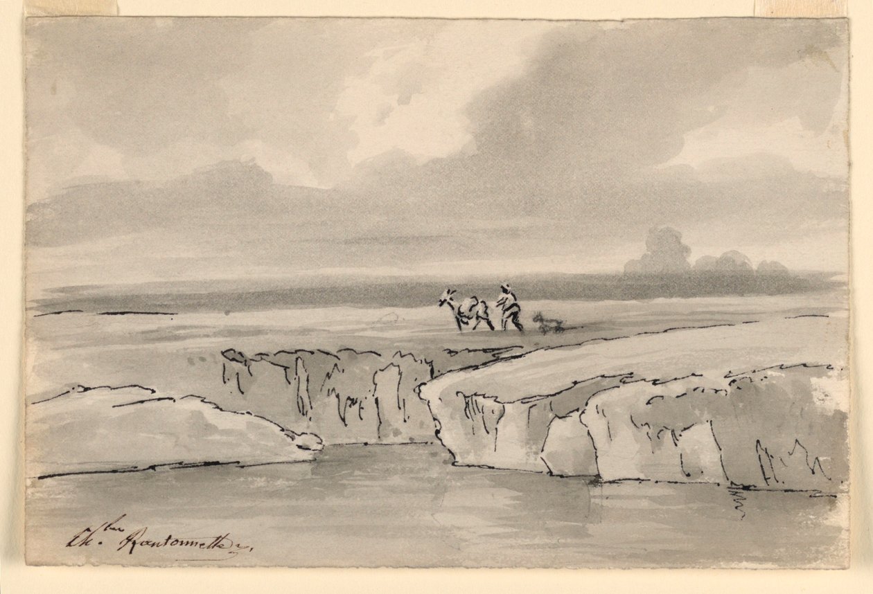 Landschaft von Charles Nicolas Ransonnette