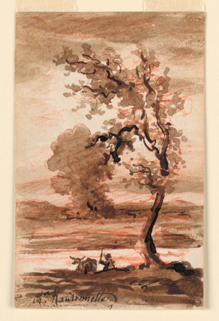 Landschaft von Charles Nicolas Ransonnette