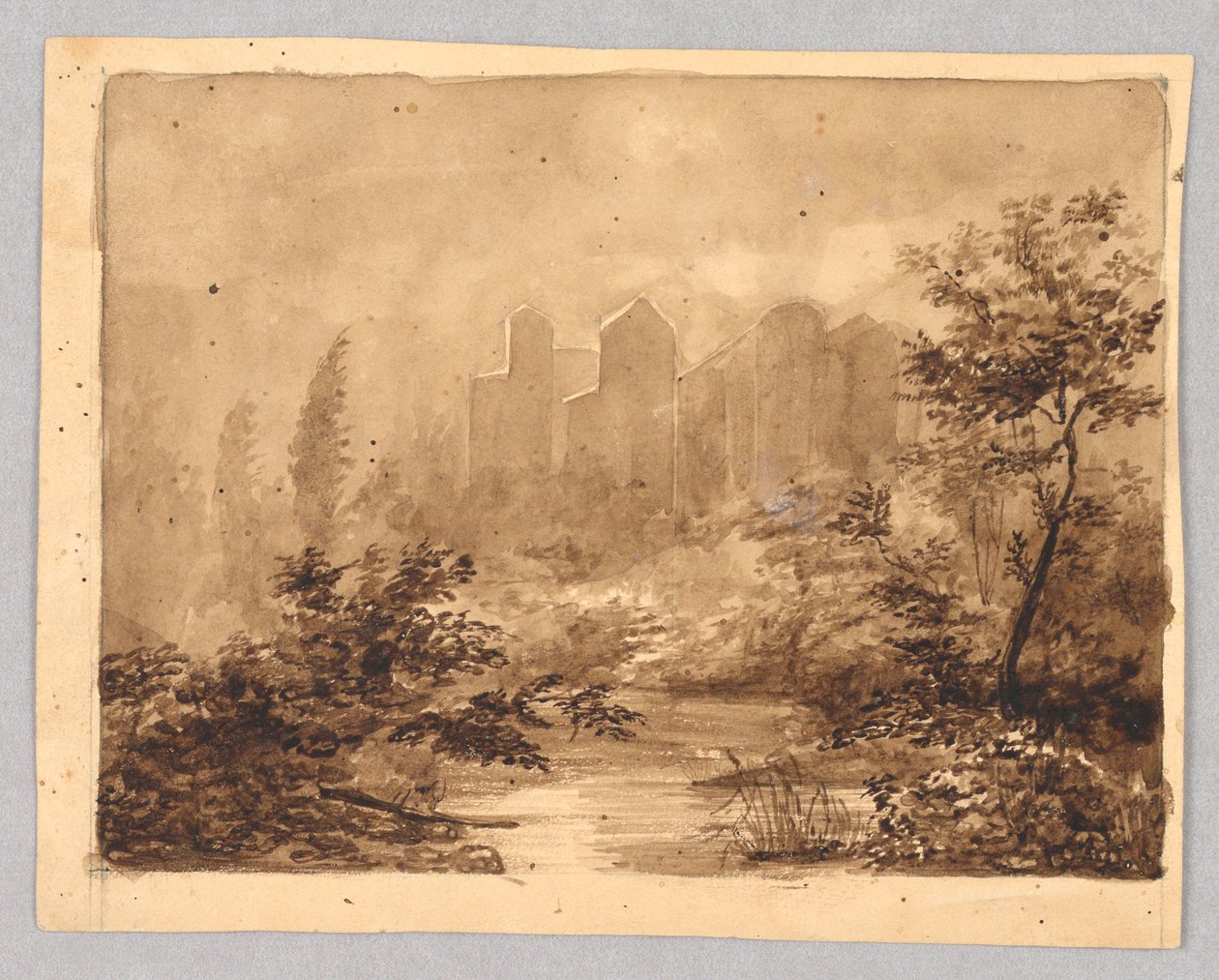 Landschaft von Charles Nicolas Ransonnette