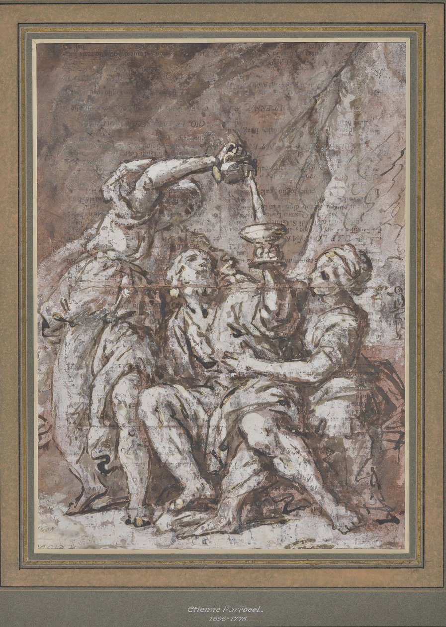 Loth und seine Töchter von Charles Parrocel