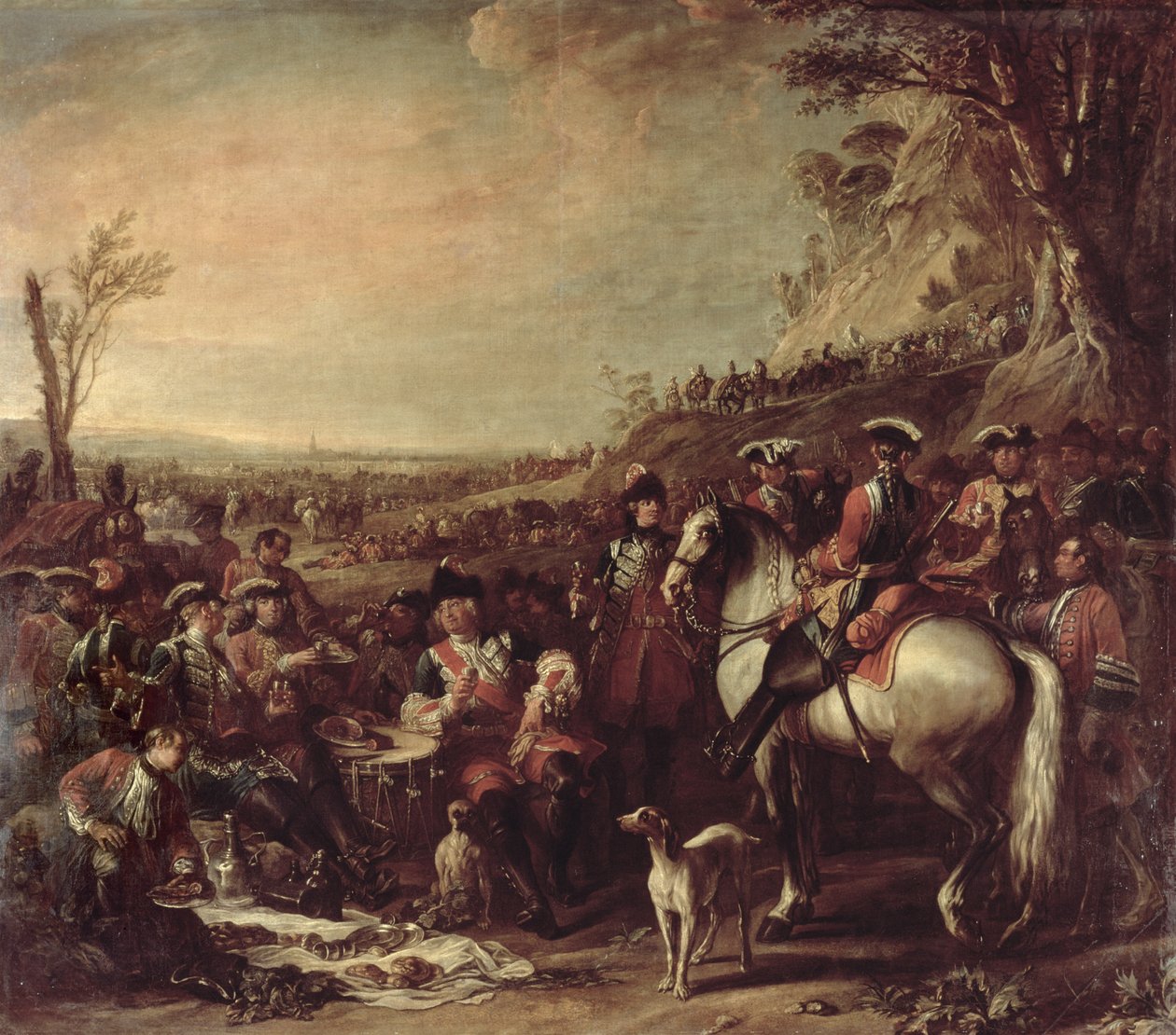 Berittene Dragoner des königlichen Haushalts, 1737 von Charles Parrocel