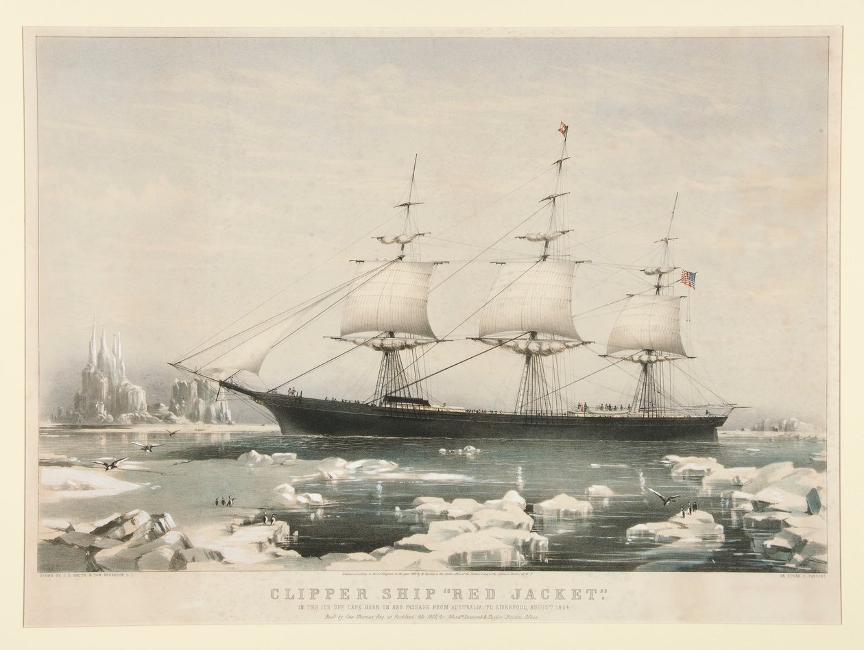 Klipperschiff von Charles Parsons