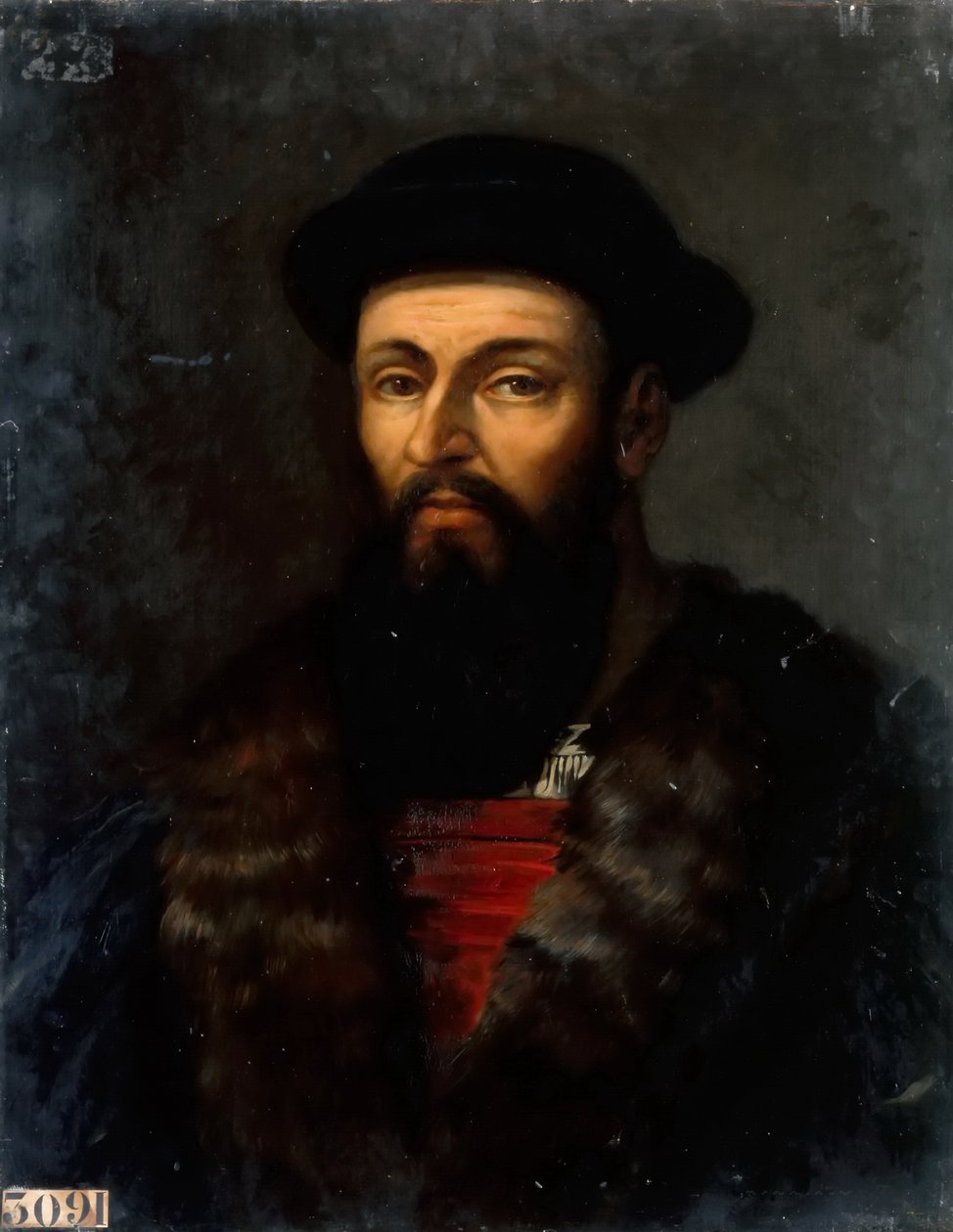 Porträt von Ferdinand Magellan 1470-1521 von Charles Philippe Lariviere