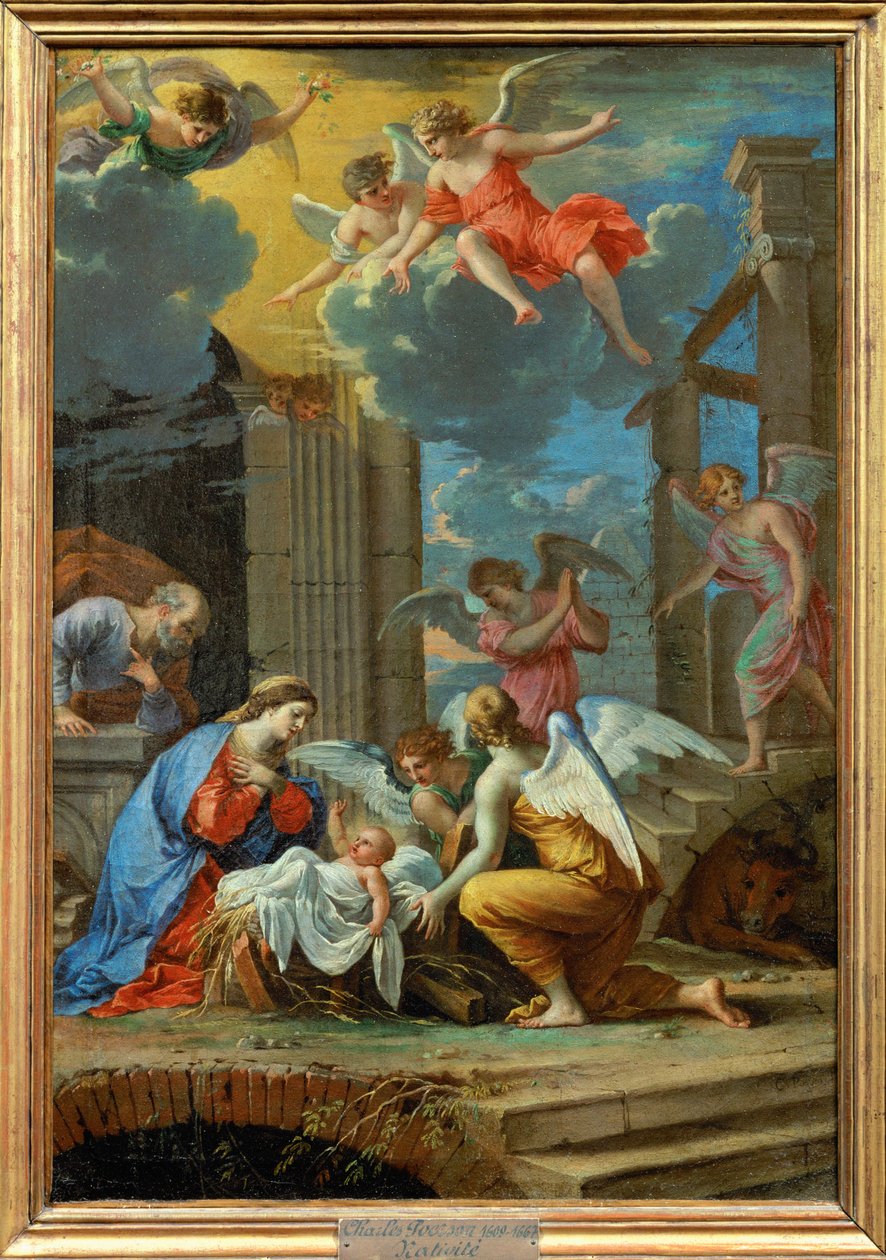 Geburt Christi von Charles Poërson