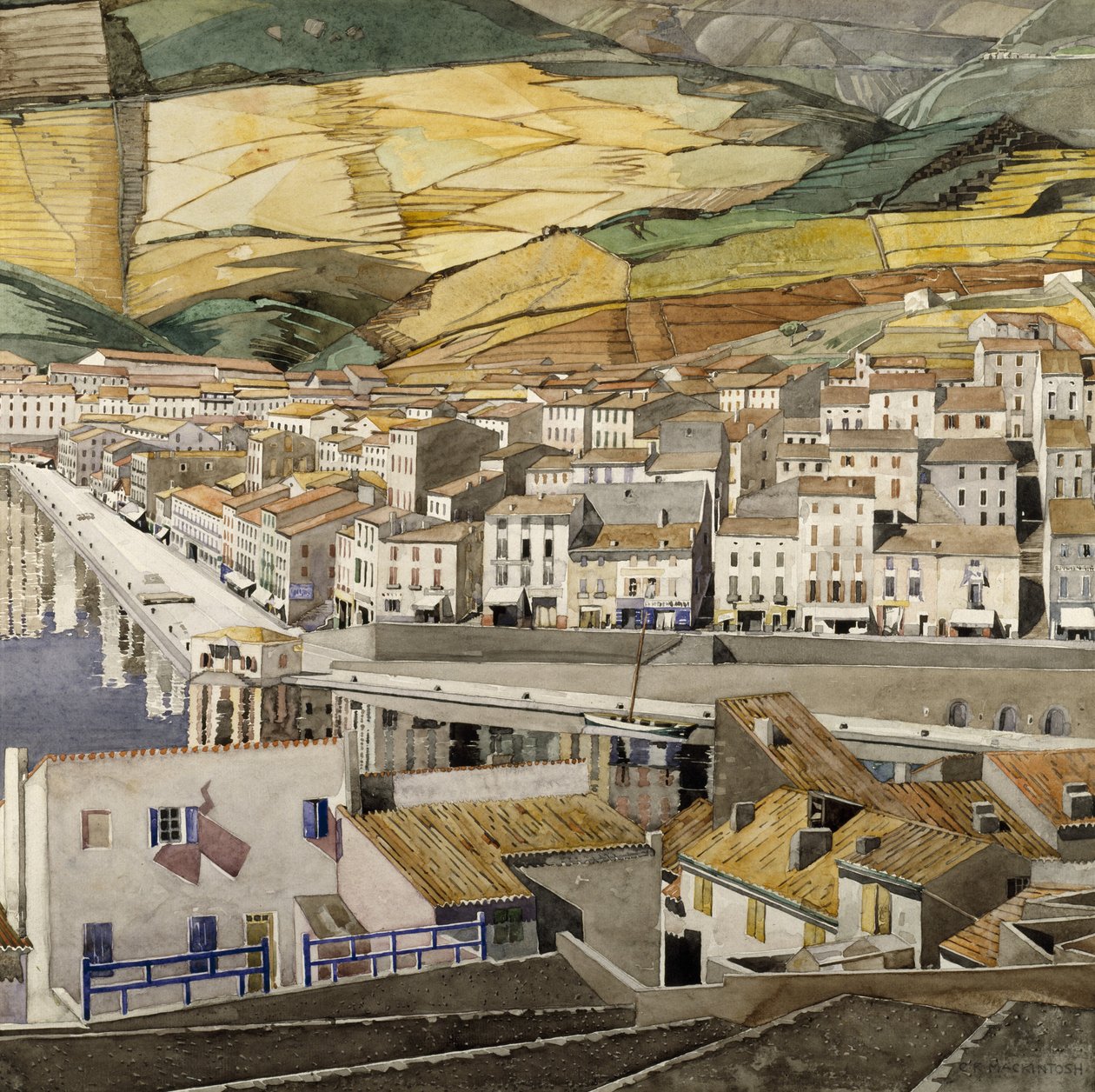 Port Vendres von Charles Rennie Mackintosh