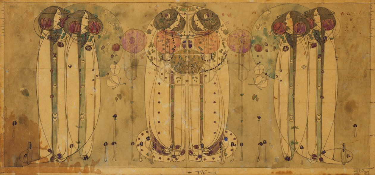 Der Trinkspruch, 1900 von Charles Rennie Mackintosh