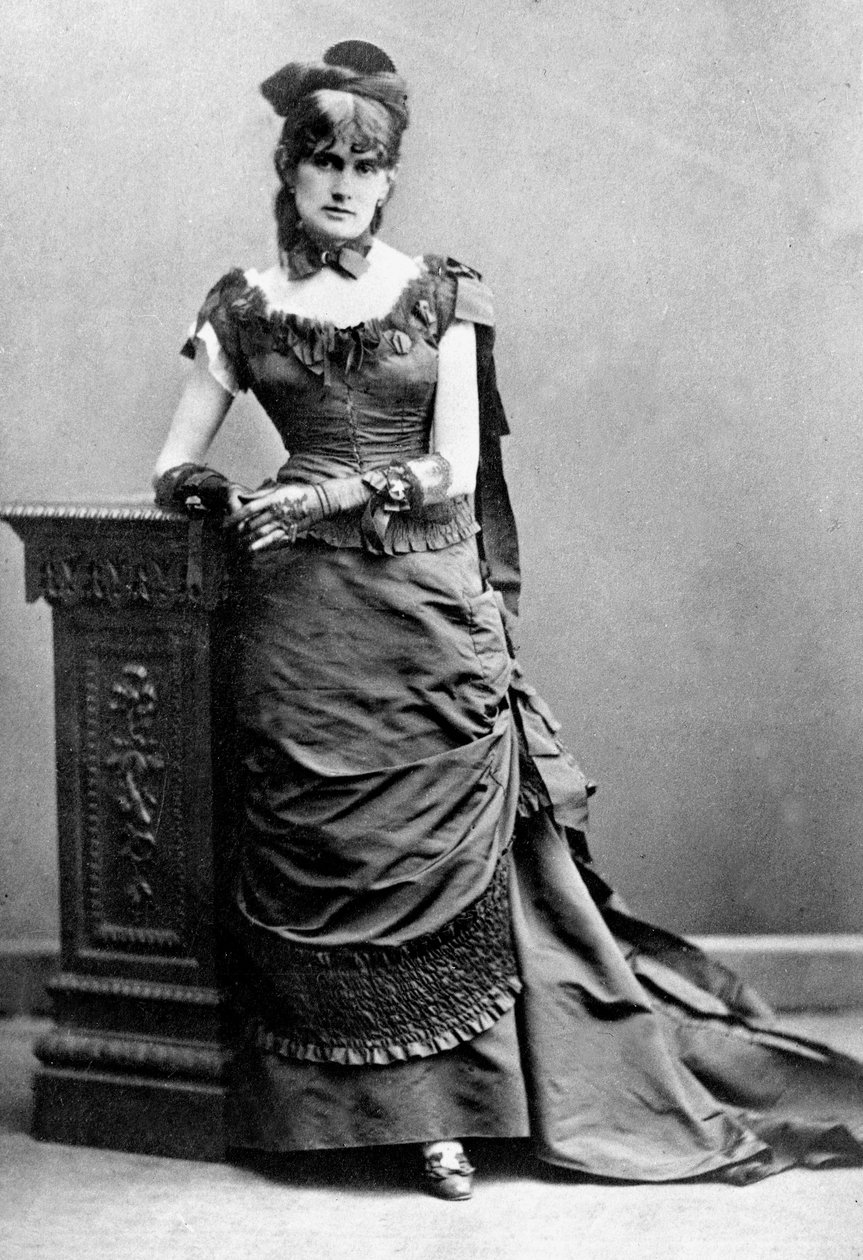 Berthe Morisot, ca. 1880 von Charles Reutlinger