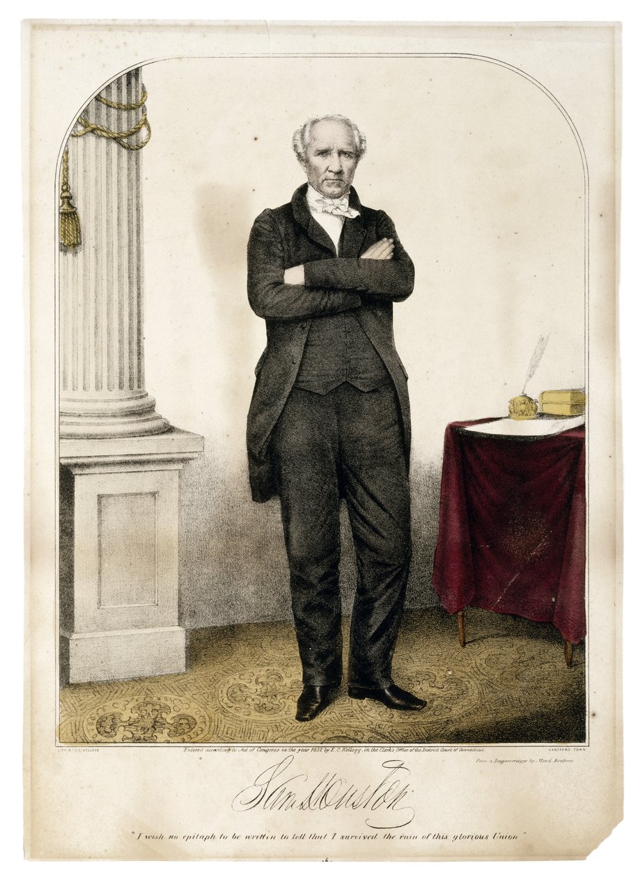 Sam Houston von Charles Richard and Meade Henry W.  Meade