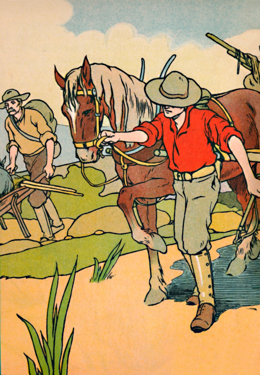 Auf zu den Goldfeldern, 1912 von Charles Robinson