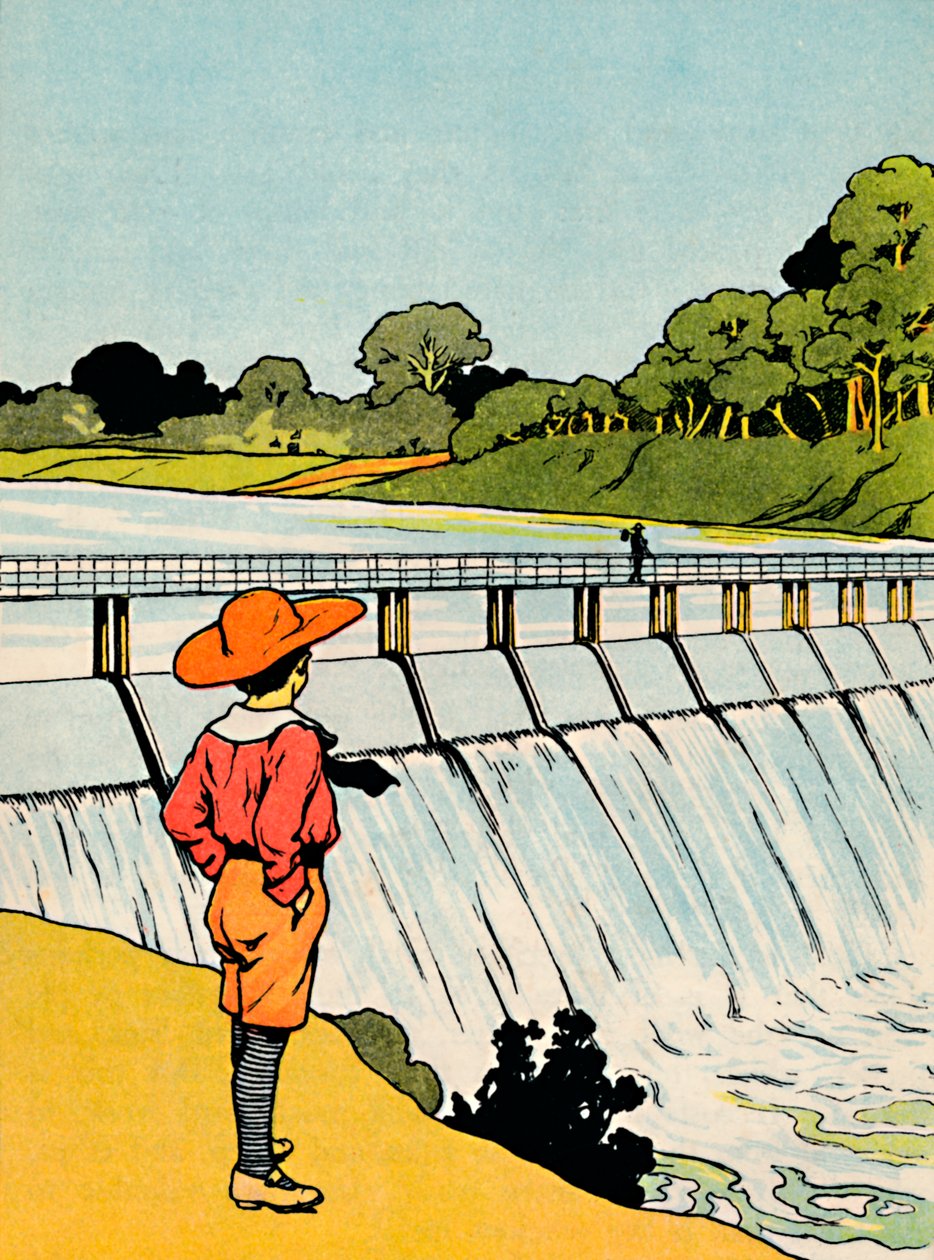 Der Damm, 1912 von Charles Robinson
