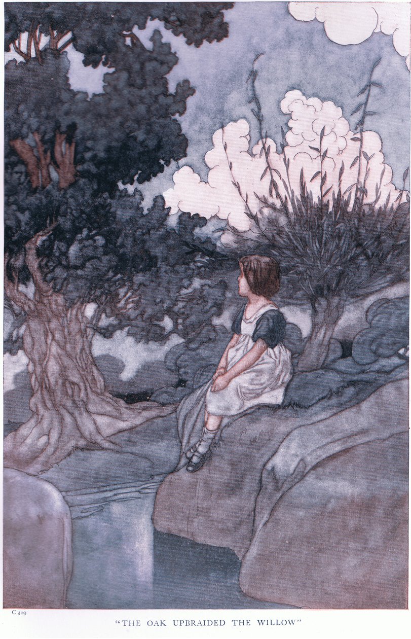 Die Eiche tadelte die Weide von Charles Robinson