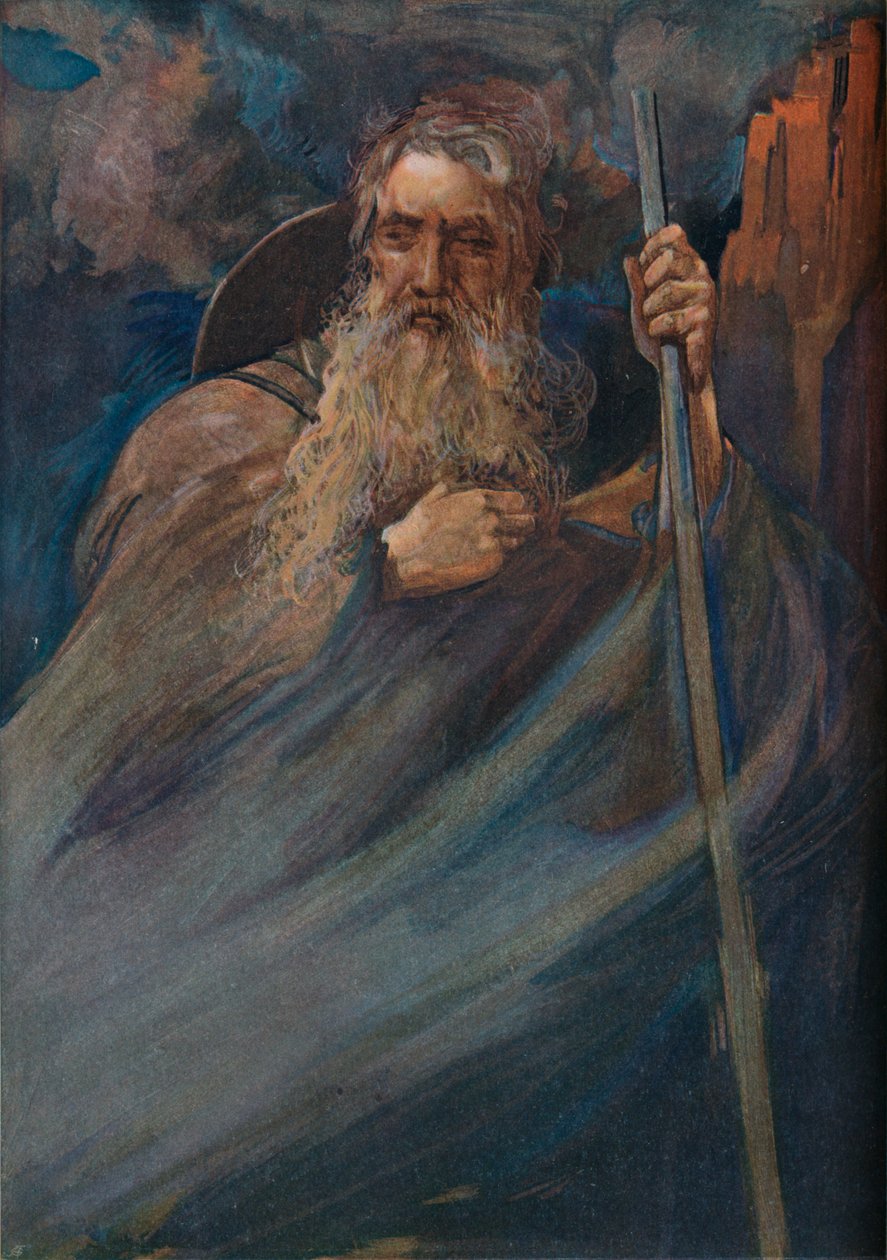 Der Wanderer, ca. 1900-1902 von Charles Robinson