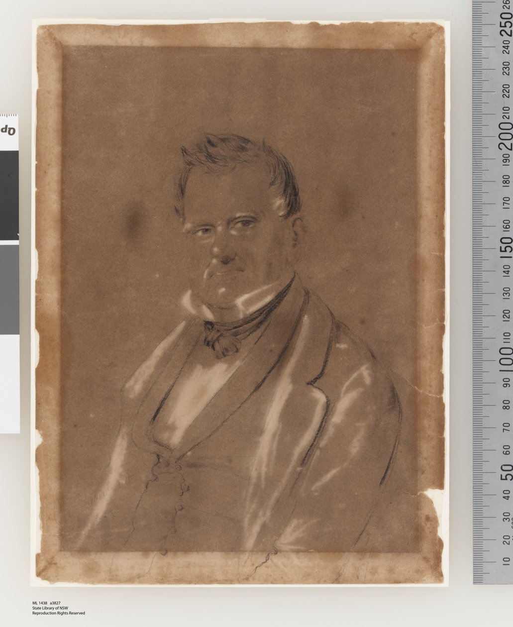 Porträt von Joseph Raphael, ca. 1852 von Charles Rodius
