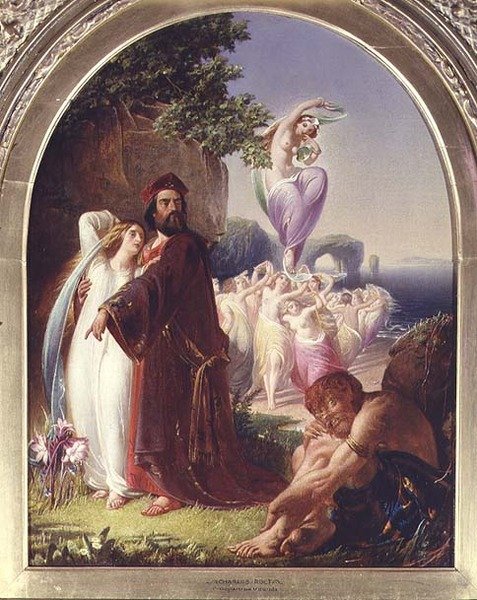 Prospero und Miranda von Charles Rolt