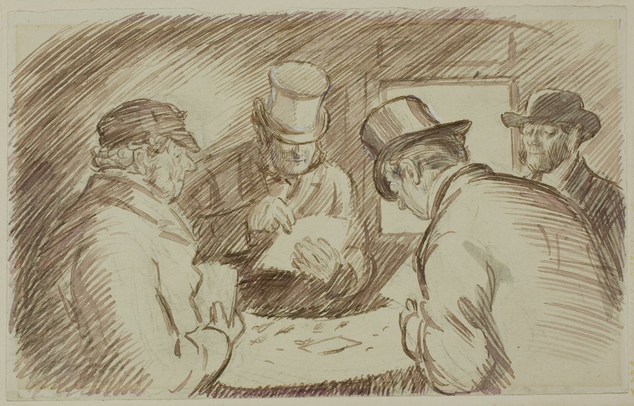 Ein Kartenspiel von Charles Samuel Keene