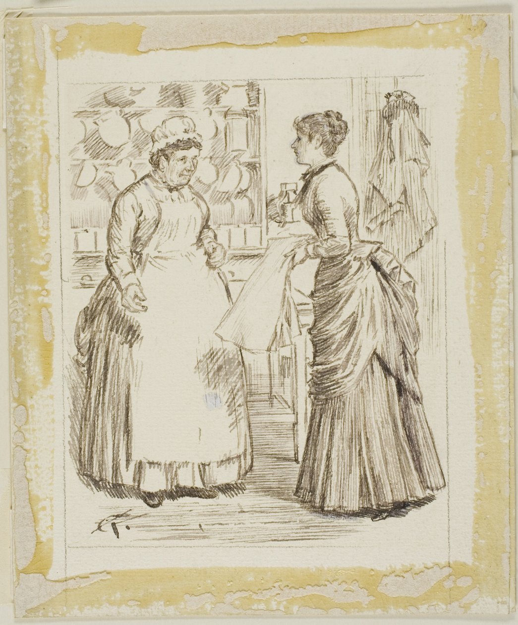 In der Küche von Charles Samuel Keene