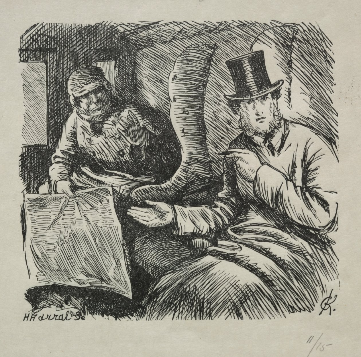 Rauchen strengstens verboten von Charles Samuel Keene