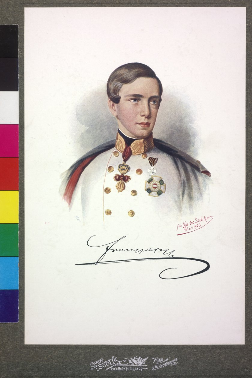 Kaiser von Österreich Franz Joseph I von Charles Scolik
