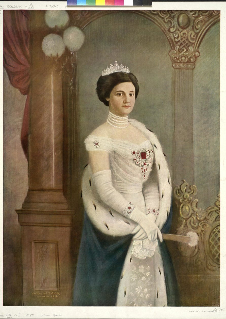 Kaiserin von Österreich Zita von Charles Scolik