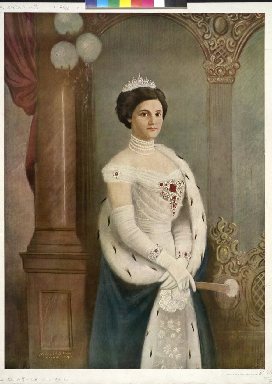 Kaiserin von Österreich Zita von Charles Scolik