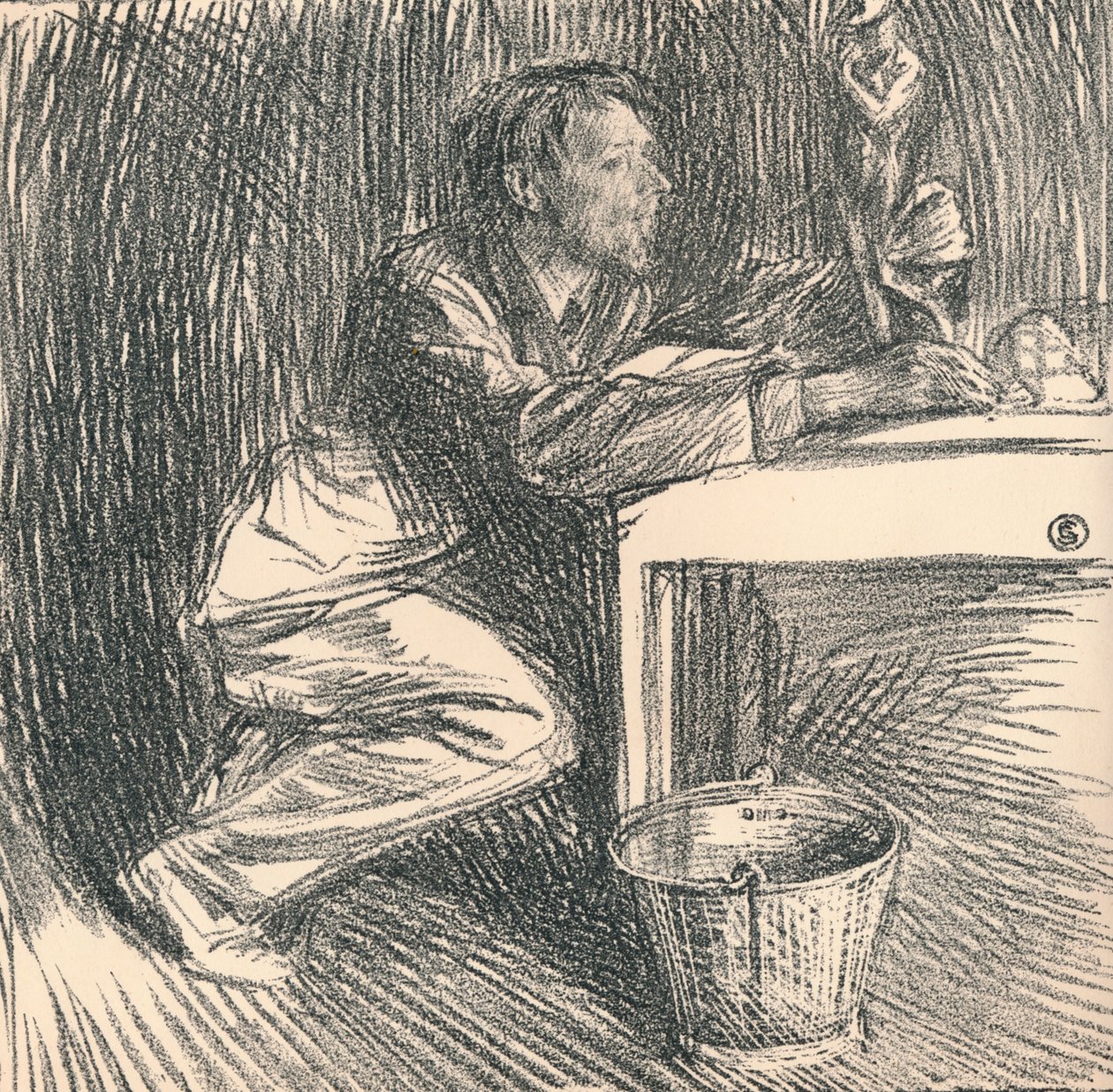 Der Modellierer, 1891 von Charles Shannon
