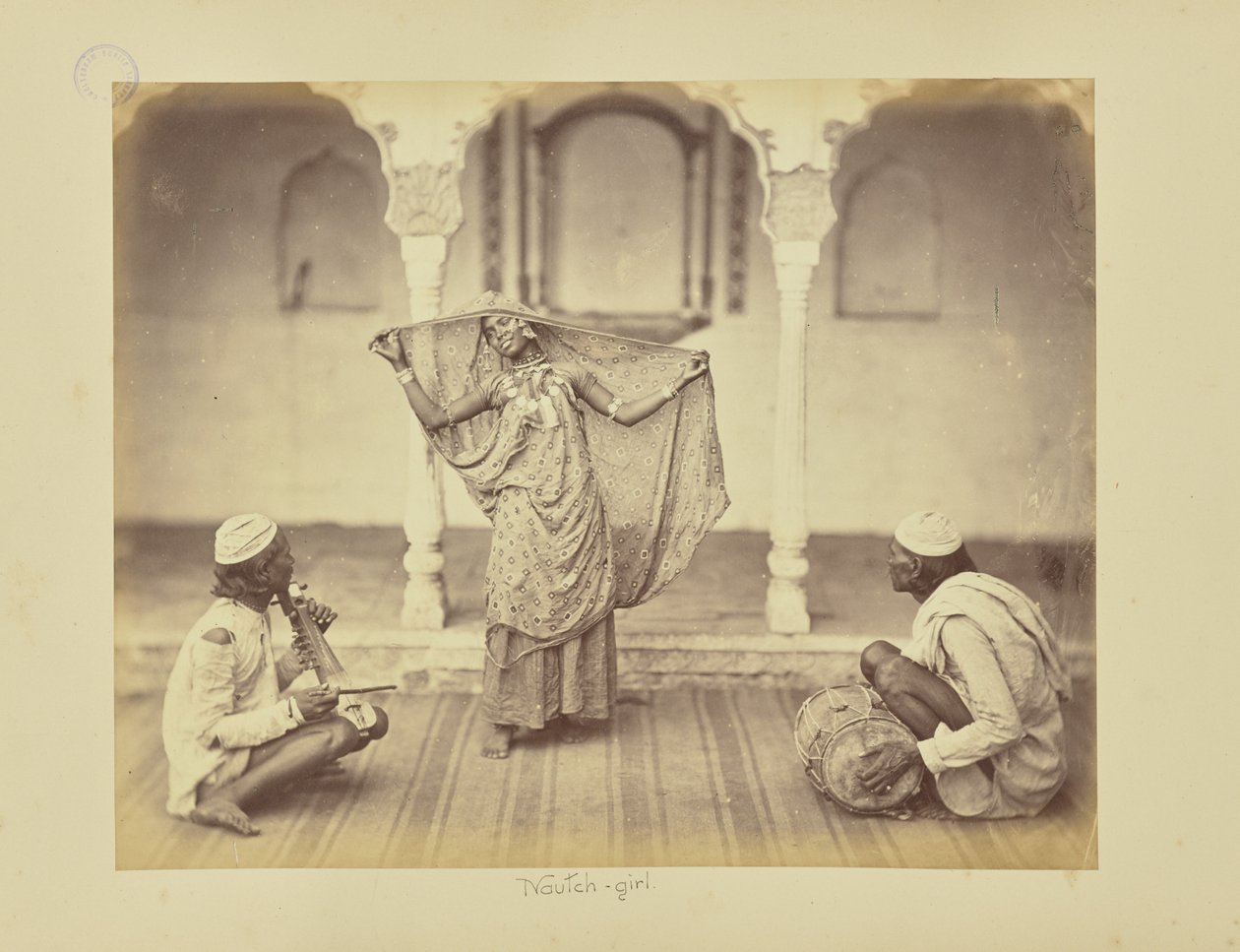 Nautch-Mädchen von Charles Shepherd