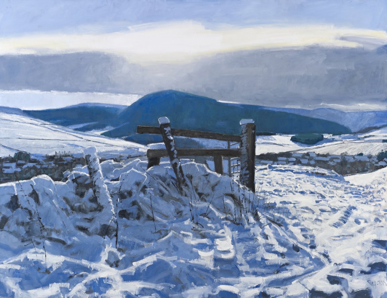 Borders Schnee, 2012 von Charles Simpson