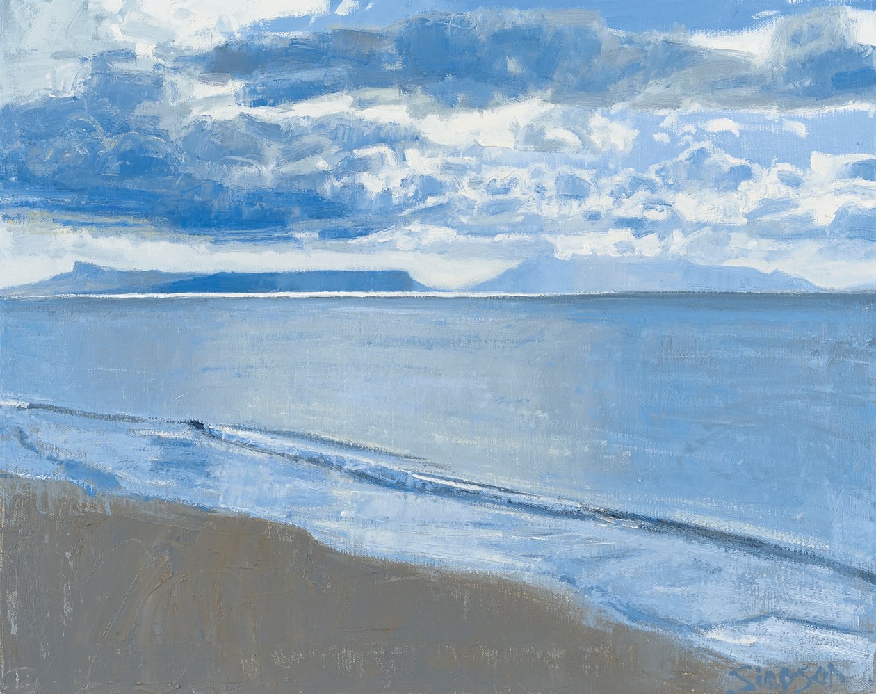 Wechselndes Licht, 2014 von Charles Simpson