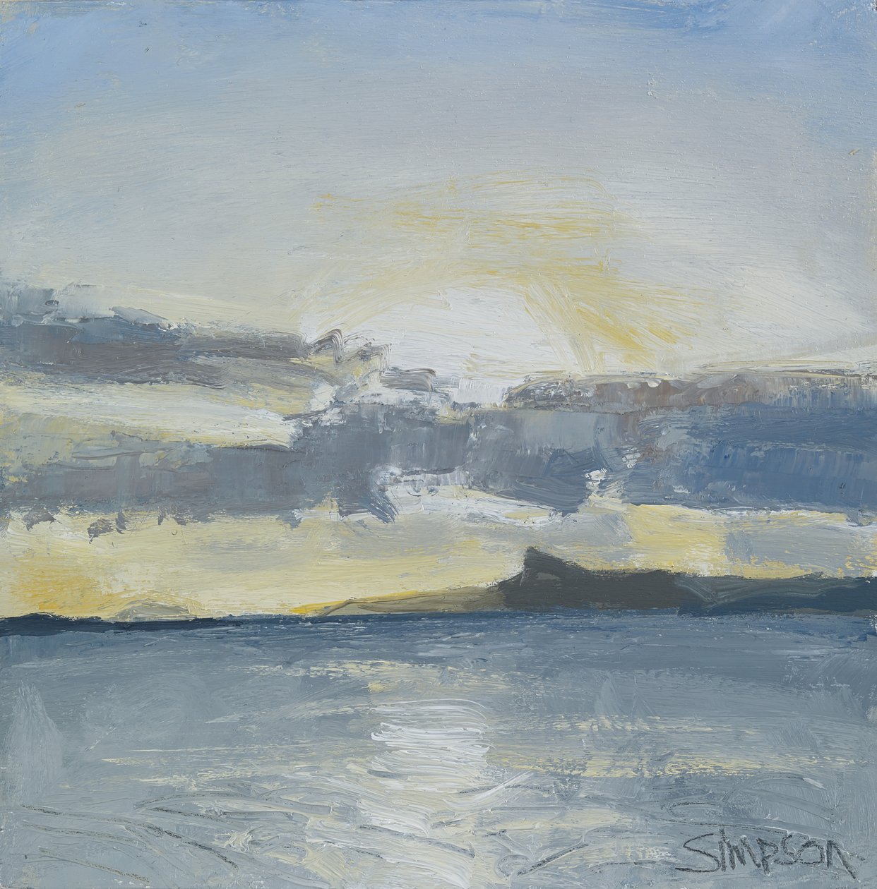 Eigg, 2013 von Charles Simpson