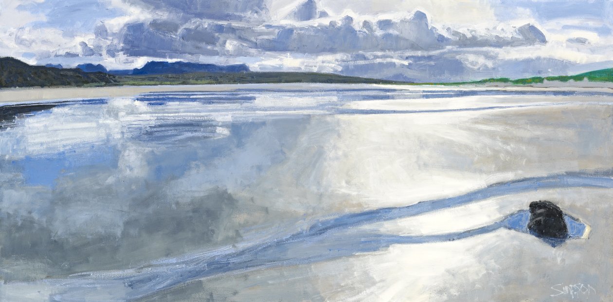 Nasse Sandstrände, Achnahaird, 2011 von Charles Simpson