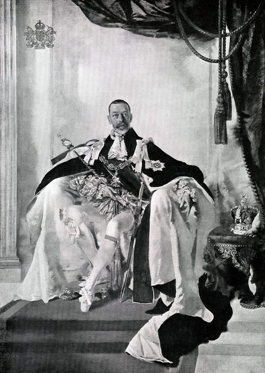 George V, 1924 von Charles Sims