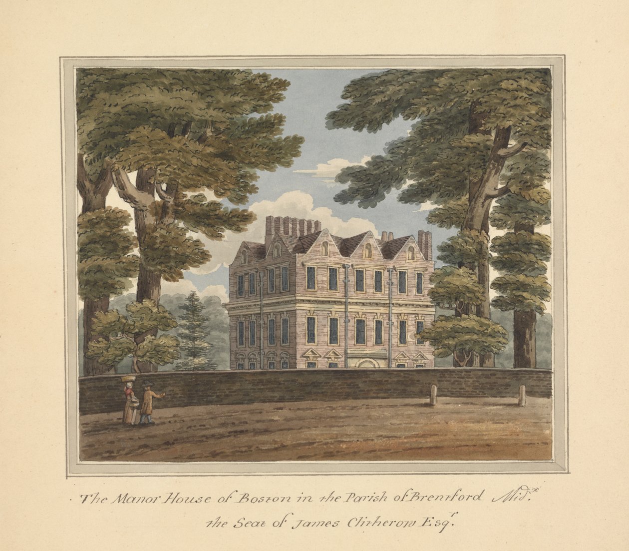 Boston Manor, Brentford, Middlesex von Charles Tomkins