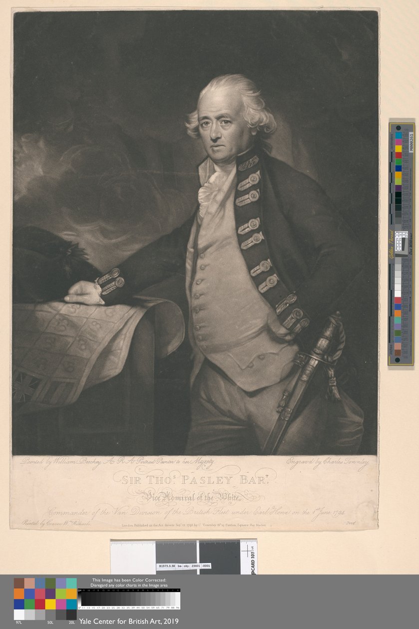Sir Thomas Pasley von Charles Townley