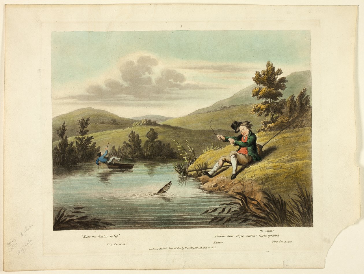Freuden des Fischens von Charles Turner