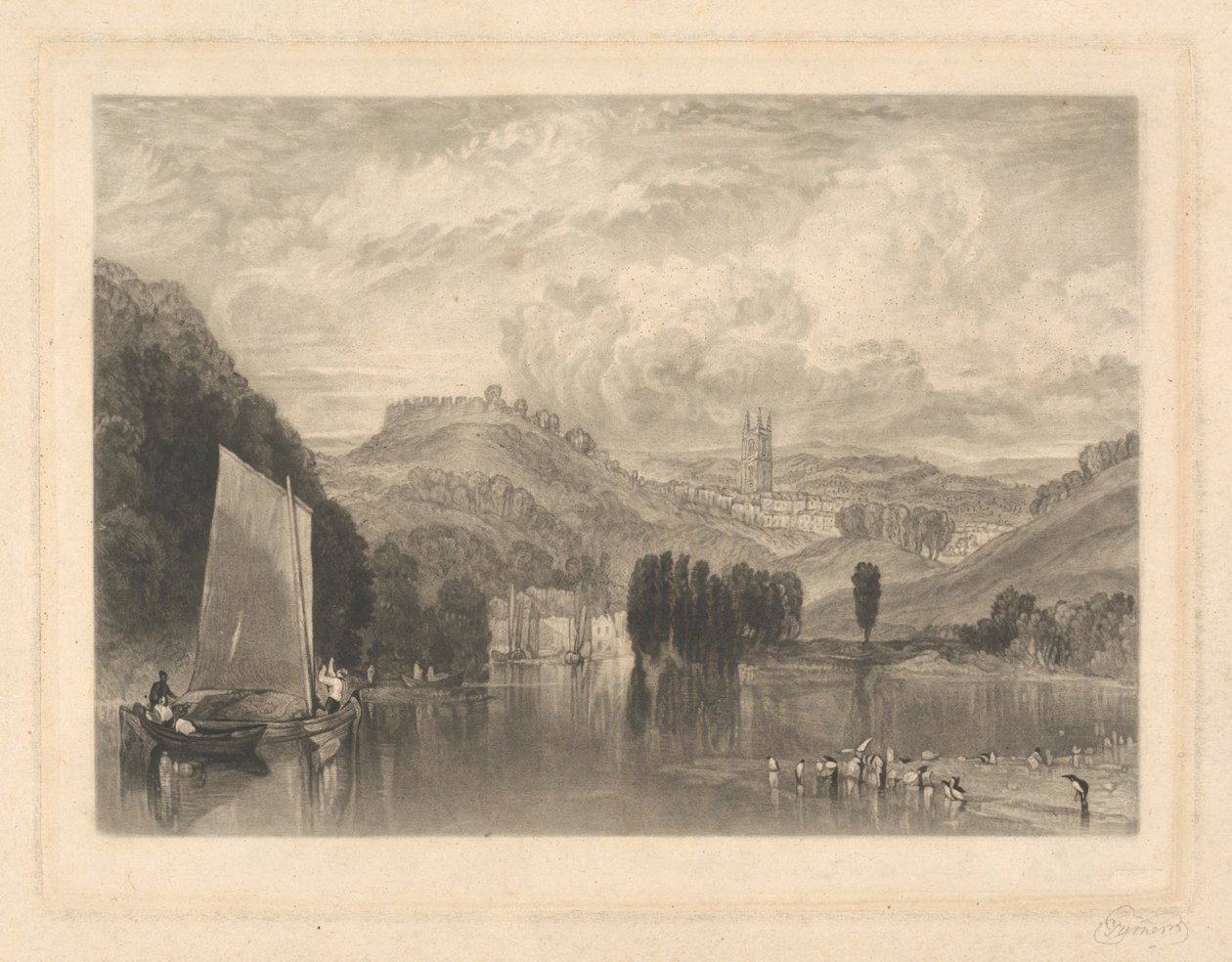 Totnes am Dart von Charles Turner